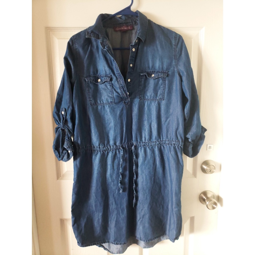 Denim dress
